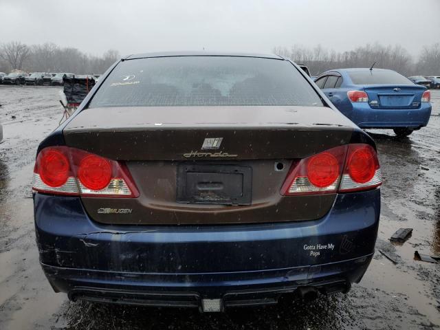 2HGFA16587H512998 - 2007 HONDA CIVIC LX BLUE photo 6