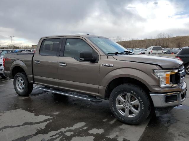 1FTEW1EG3JKC94516 - 2018 FORD F150 SUPERCREW BROWN photo 4