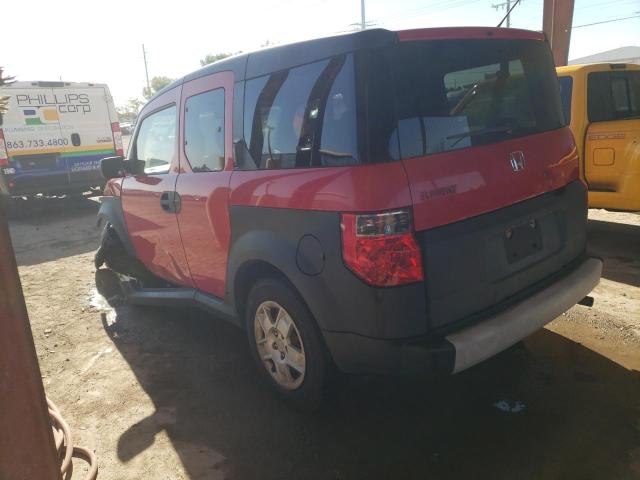 5J6YH18326L007436 - 2006 HONDA ELEMENT LX RED photo 2