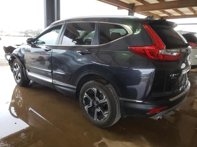 7FARW2H90KE043590 - 2019 HONDA CR-V TOURING GRAY photo 2