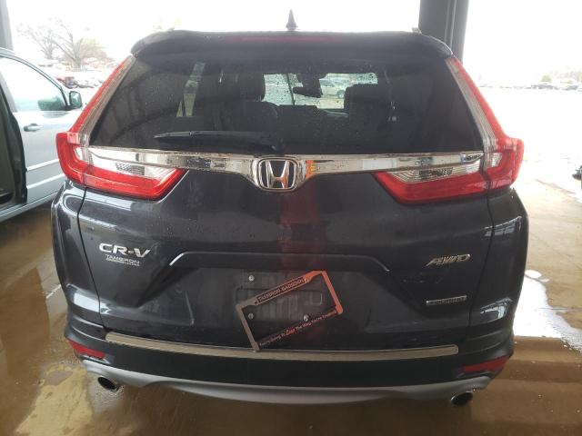 7FARW2H90KE043590 - 2019 HONDA CR-V TOURING GRAY photo 6