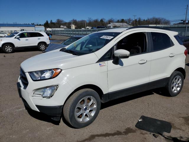 MAJ6S3GL3KC283412 - 2019 FORD ECOSPORT SE WHITE photo 1