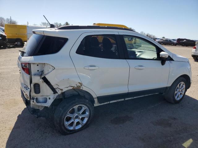 MAJ6S3GL3KC283412 - 2019 FORD ECOSPORT SE WHITE photo 3