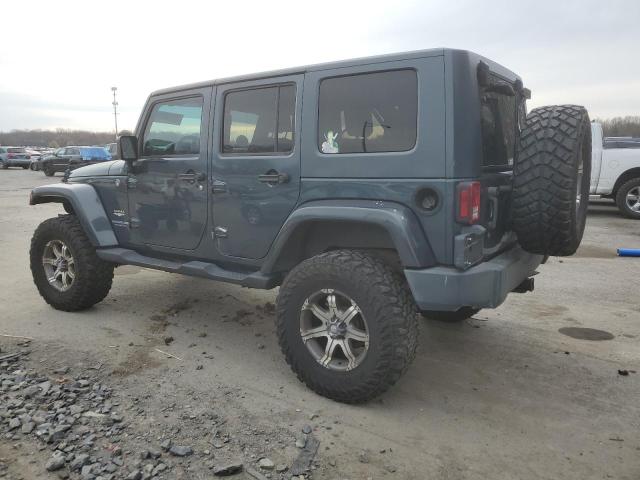 1J4GA59117L217905 - 2007 JEEP WRANGLER SAHARA BLUE photo 2