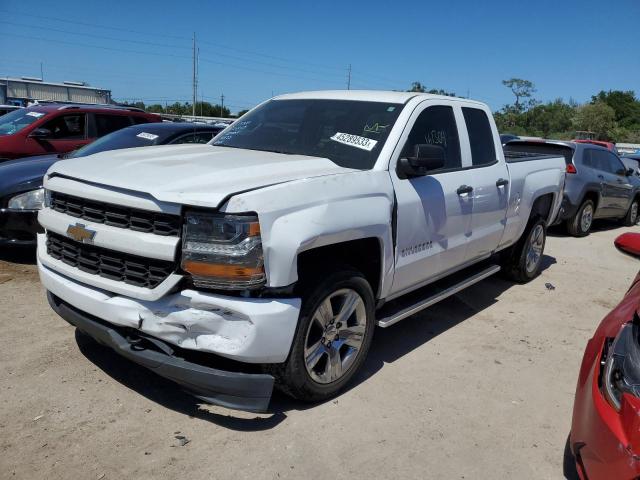 1GCRCPEH7HZ347130 - 2017 CHEVROLET SILVERADO C1500 CUSTOM WHITE photo 1