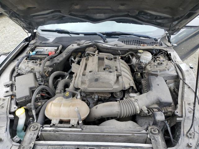 1FA6P8TH0J5166096 - 2018 FORD MUSTANG GRAY photo 11