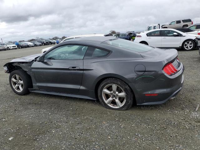 1FA6P8TH0J5166096 - 2018 FORD MUSTANG GRAY photo 2