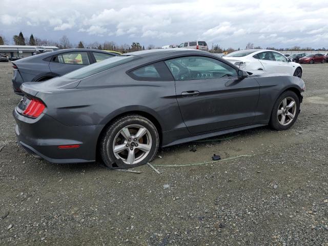 1FA6P8TH0J5166096 - 2018 FORD MUSTANG GRAY photo 3