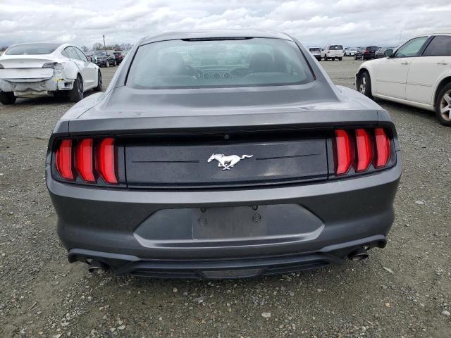 1FA6P8TH0J5166096 - 2018 FORD MUSTANG GRAY photo 6