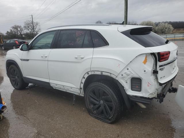 1V2KE2CA0NC208670 - 2022 VOLKSWAGEN ATLAS CROS SE Белый фото 2