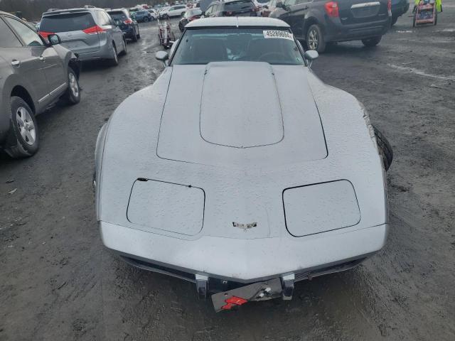 1Z8749S436253 - 1979 CHEVROLET CORVETTE SILVER photo 5