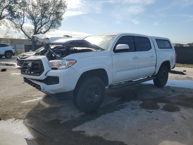 5TFAX5GN0MX191589 - 2021 TOYOTA TACOMA DOUBLE CAB WHITE photo 1