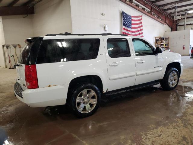 1GKFK16397R386844 - 2007 GMC YUKON XL K1500 WHITE photo 3