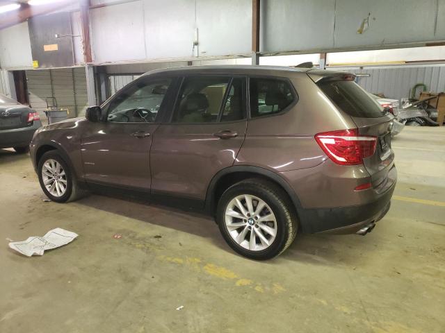 5UXWX9C51E0D17019 - 2014 BMW X3 XDRIVE28I TAN photo 2