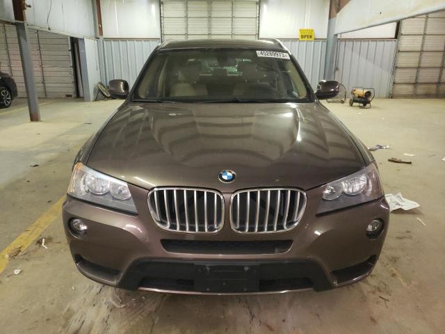 5UXWX9C51E0D17019 - 2014 BMW X3 XDRIVE28I TAN photo 5