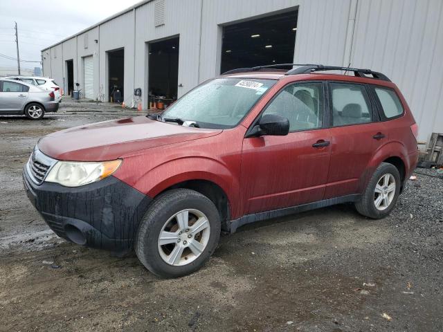 JF2SH6BC0AH792814 - 2010 SUBARU FORESTER XS MAROON photo 1