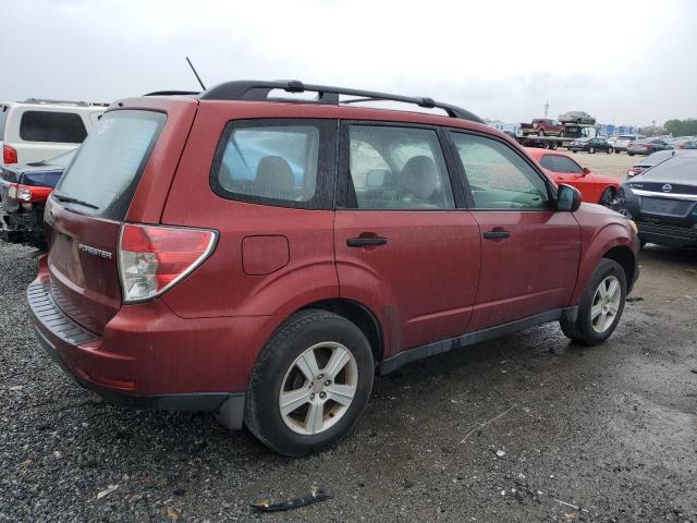 JF2SH6BC0AH792814 - 2010 SUBARU FORESTER XS Tünd qırmızı foto 3