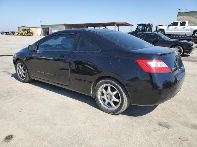 2HGFG12698H576787 - 2008 HONDA CIVIC LX BLACK photo 2