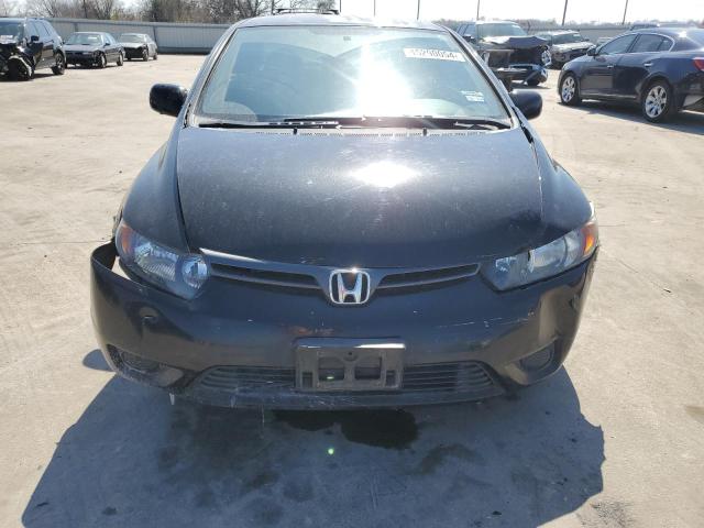 2HGFG12698H576787 - 2008 HONDA CIVIC LX BLACK photo 5