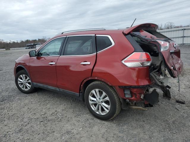 5N1AT2MT3FC785919 - 2015 NISSAN ROGUE S RED photo 2