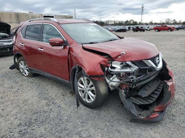 5N1AT2MT3FC785919 - 2015 NISSAN ROGUE S RED photo 4