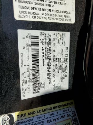 5LMFU27558LJ07074 - 2008 LINCOLN NAVIGATOR შავი ფოტო 13