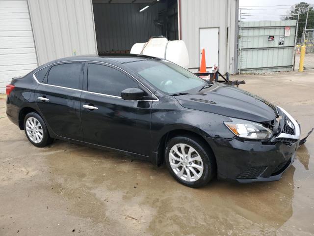 3N1AB7AP4KY203696 - 2019 NISSAN SENTRA S BLACK photo 4