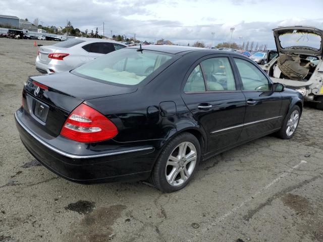 WDBUF56J66A842629 - 2006 MERCEDES-BENZ E 350 BLACK photo 3