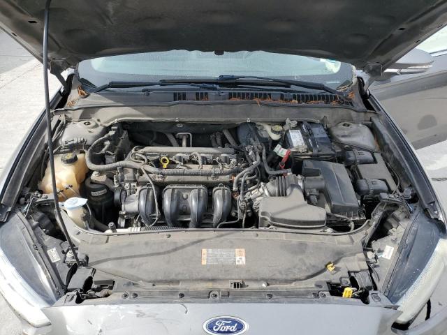 3FA6P0H79DR364856 - 2013 FORD FUSION SE GRAY photo 11