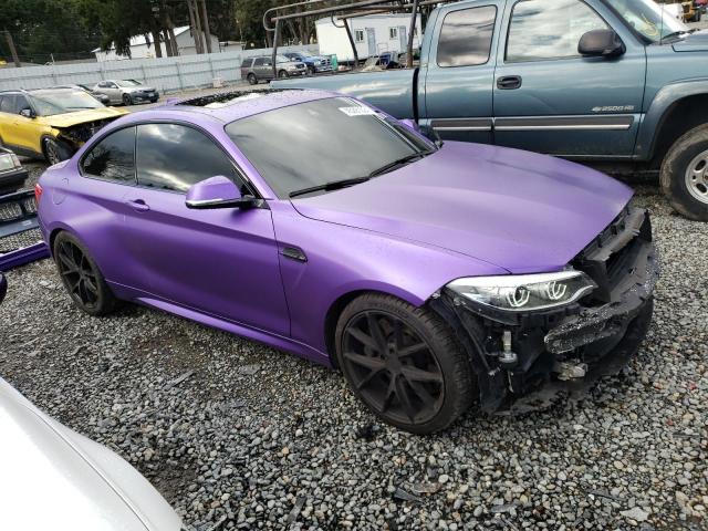 WBS1J5C50JVD35796 - 2018 BMW M2 PURPLE photo 4