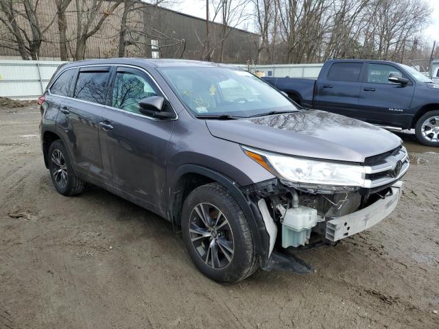 5TDBZRFH7KS923799 - 2019 TOYOTA HIGHLANDER LE GRAY photo 4