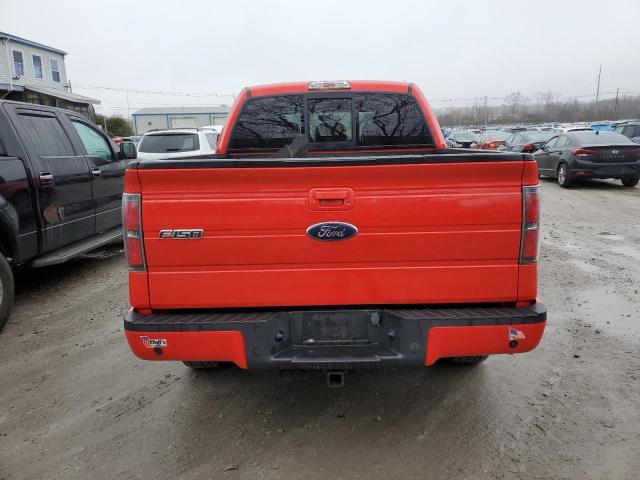 1FTFW1ETXBFC61900 - 2011 FORD F150 SUPERCREW RED photo 6