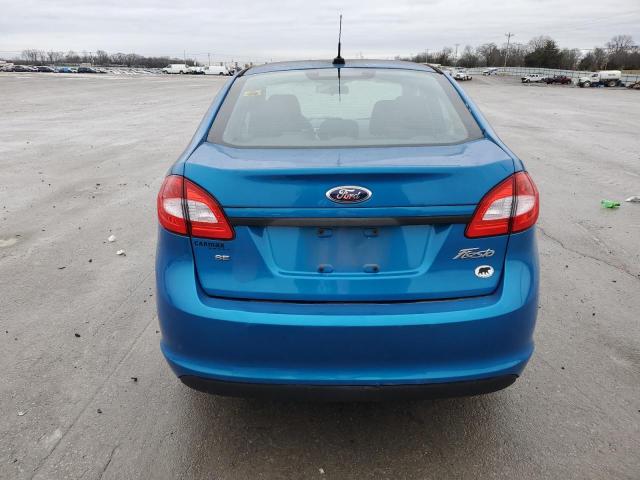 3FADP4BJ1DM213381 - 2013 FORD FIESTA SE BLUE photo 6