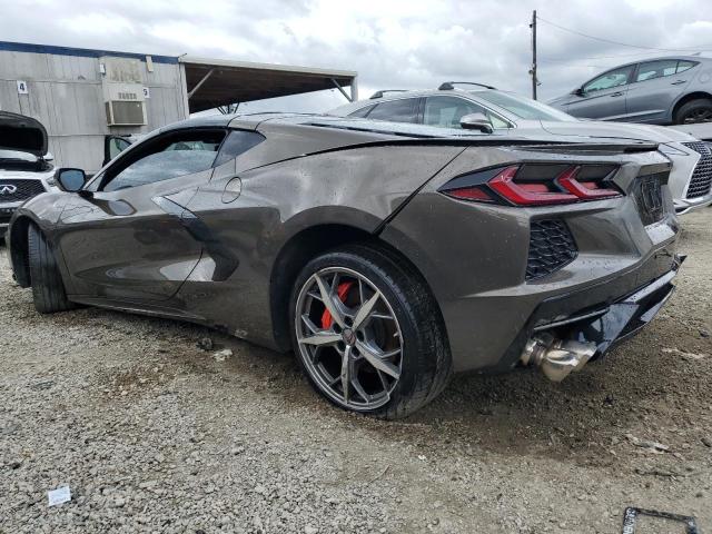 1G1Y62D42L5117816 - 2020 CHEVROLET CORVETTE STINGRAY 1LT BROWN photo 2