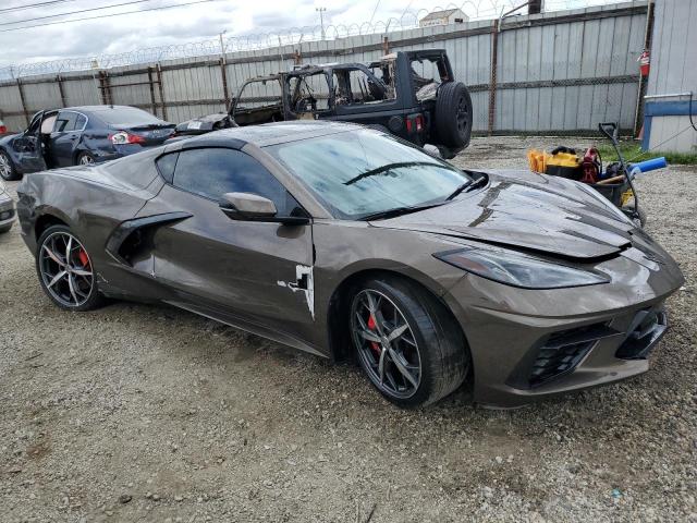 1G1Y62D42L5117816 - 2020 CHEVROLET CORVETTE STINGRAY 1LT BROWN photo 4