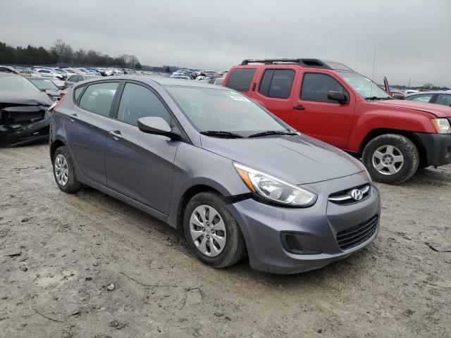 KMHCT5AE6FU211857 - 2015 HYUNDAI ACCENT GS GRAY photo 4