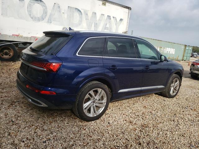 WA1LXBF72ND006563 - 2022 AUDI Q7 PREMIUM PLUS BLUE photo 3