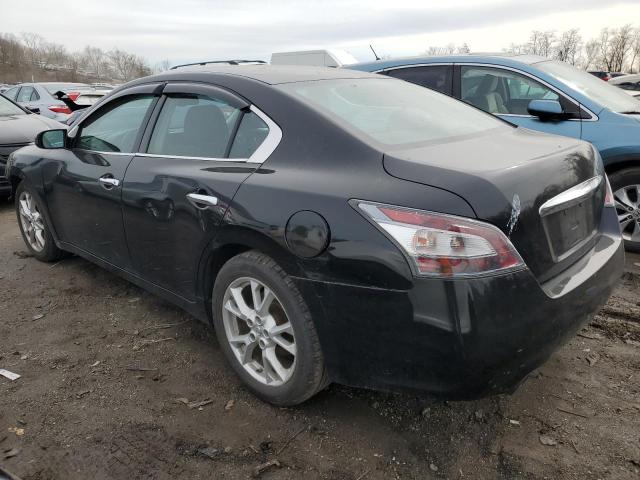 1N4AA5AP7CC816044 - 2012 NISSAN MAXIMA S BLACK photo 2