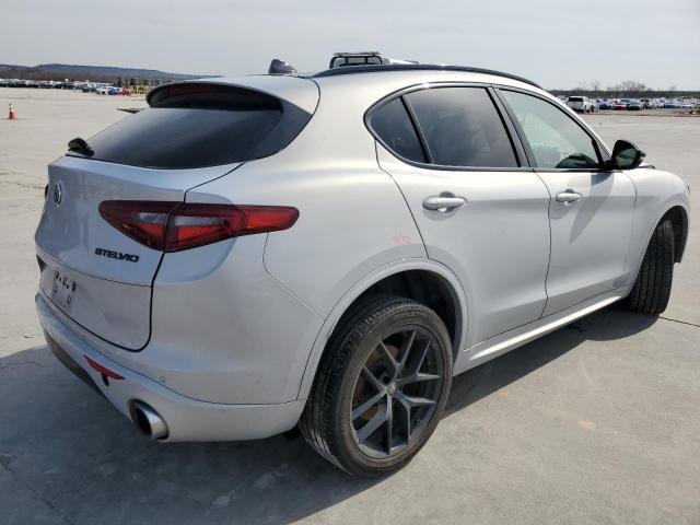 ZASPAKBNXM7D13772 - 2021 ALFA ROMEO STELVIO TI Արծաթագույն լուսանկար 3