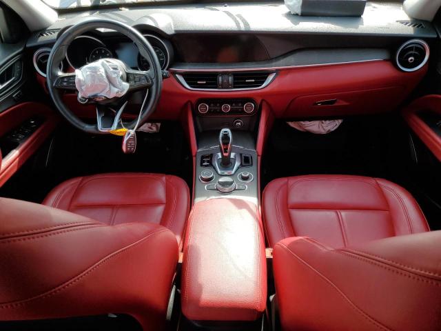 ZASPAKBNXM7D13772 - 2021 ALFA ROMEO STELVIO TI Արծաթագույն լուսանկար 8