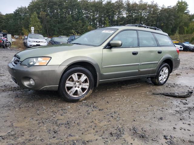 4S4BP62CX57355475 - 2005 SUBARU LEGACY OUTBACK 2.5I LIMITED GREEN photo 1