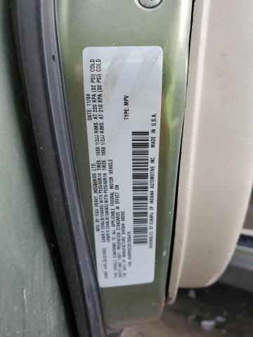 4S4BP62CX57355475 - 2005 SUBARU LEGACY OUTBACK 2.5I LIMITED GREEN photo 13