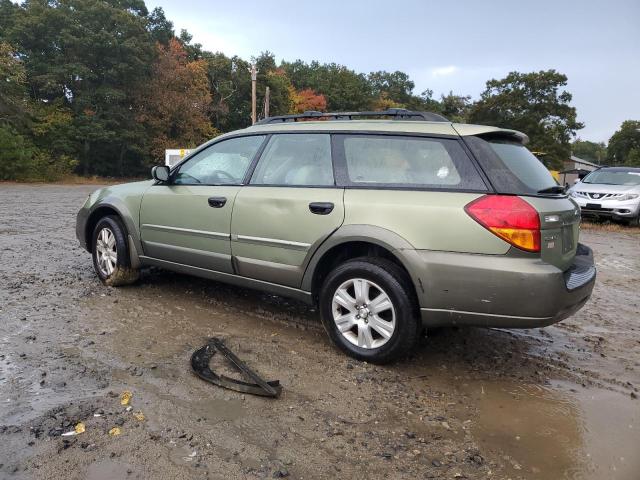 4S4BP62CX57355475 - 2005 SUBARU LEGACY OUTBACK 2.5I LIMITED GREEN photo 2