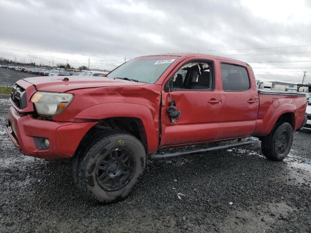 5TFMU4FN9EX023422 - 2014 TOYOTA TACOMA DOUBLE CAB LONG BED RED photo 1