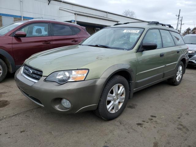 4S4BP61C757391240 - 2005 SUBARU OUTBACK OUTBACK 2.5I GREEN photo 1