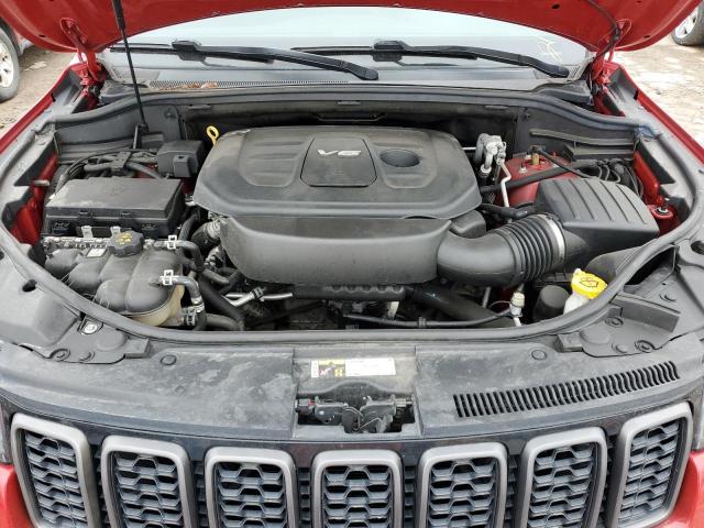 1C4RJFLG4HC789134 - 2017 JEEP GRAND CHER TRAILHAWK 红色 照片 12