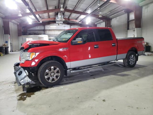 1FTFW1EF1EFC81239 - 2014 FORD F150 SUPERCREW RED photo 1