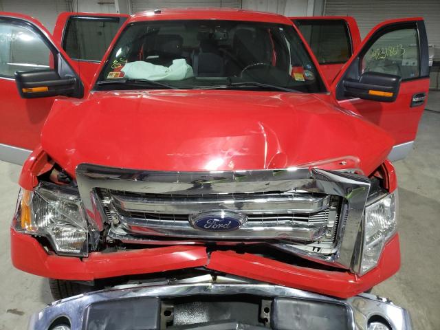 1FTFW1EF1EFC81239 - 2014 FORD F150 SUPERCREW RED photo 11