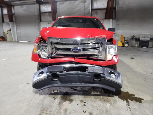 1FTFW1EF1EFC81239 - 2014 FORD F150 SUPERCREW RED photo 5