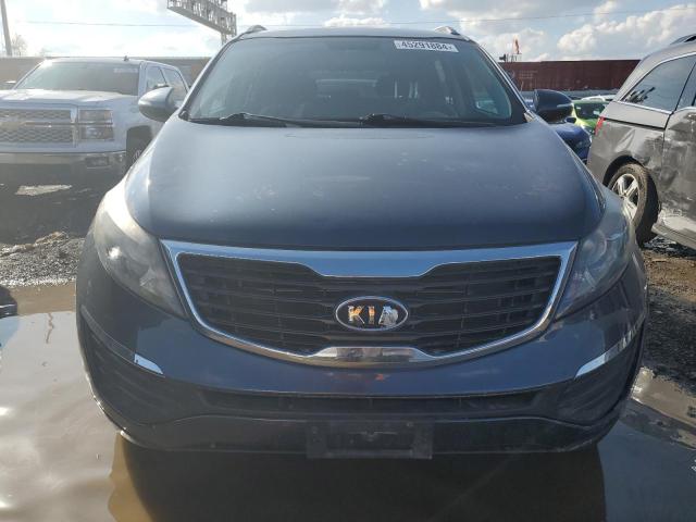 KNDPB3A28C7317501 - 2012 KIA SPORTAGE BASE BLUE photo 5